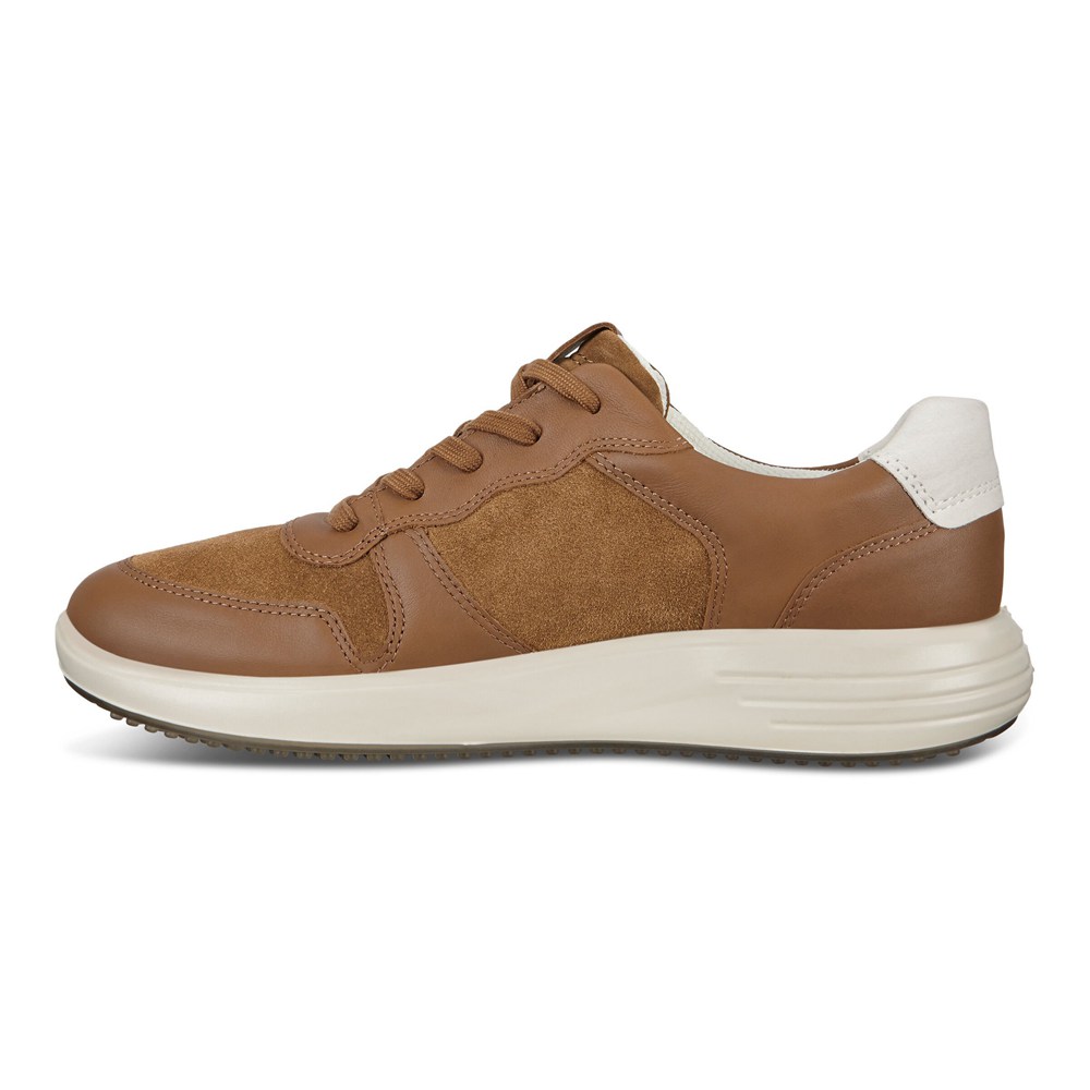 ECCO Mens Sneakers Brown - Soft 7 Runners - PAV-523907